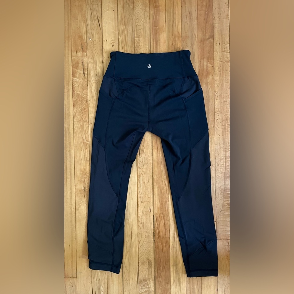 lululemon leggings navy blue